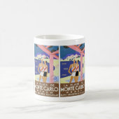 Vintag Monte Carlo Beach Kaffeetasse (Mittel)