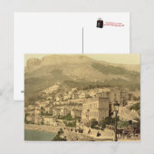 Vintag Monte Carlo, Monaco - Postkarte (Vorne/Hinten)
