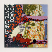 Vintag Monte Carlo Monaco Puzzle (Horizontal)