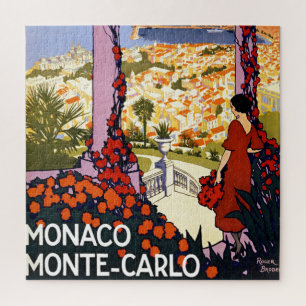 Vintag Monte Carlo Monaco Puzzle