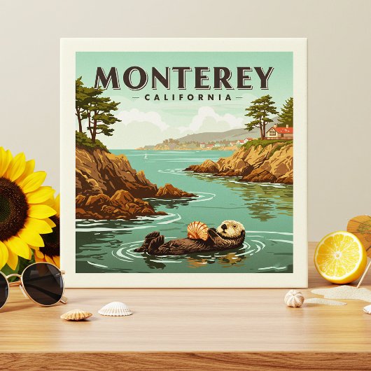 Vintag Monterey California Fliese