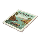Vintag Monterey California Fliese (Seite)
