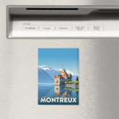 Vintag Montreux Schweiz Magnet (In Situ (Geschirrspüler))