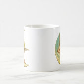 Vintag Moon Angel Kaffeetasse (Mittel)