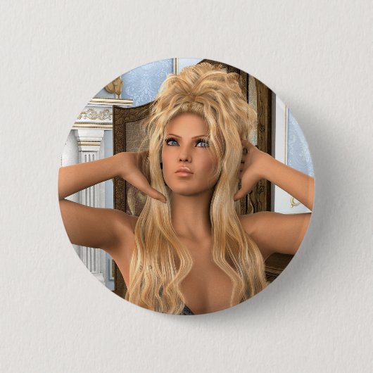 Vintag morgens button (Vorderseite)