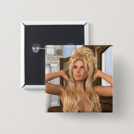 Vintag morgens button (Vorne & Hinten)