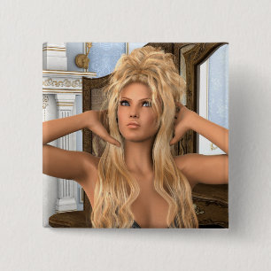 Vintag morgens button