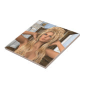 Vintag morgens fliese (Seite)