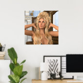 Vintag morgens poster (Heimbüro)