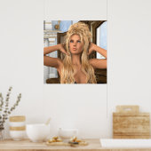 Vintag morgens poster (Küche)