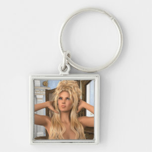 Vintag morgens schlüsselanhänger