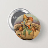 Vintag Mother Goose Children Jessie Willcox Smith Button (Vorne & Hinten)
