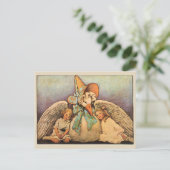 Vintag Mother Goose Children Jessie Willcox Smith Postkarte (Stehend Vorderseite)