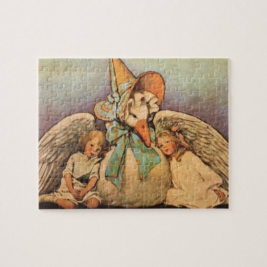 Vintag Mother Goose Children Jessie Willcox Smith Puzzle (Horizontal)