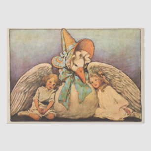 Vintag Mother Goose Children Jessie Willcox Smith Seidenpapier