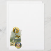 Vintag Mother Goose Kinderzimmer Rhyme Hey Diddle (Vorne/Hinten)