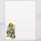 Vintag Mother Goose Kinderzimmer Rhyme Hey Diddle Flyer (Hinten)