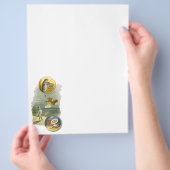 Vintag Mother Goose Kinderzimmer Rhyme Hey Diddle Flyer (Hand)