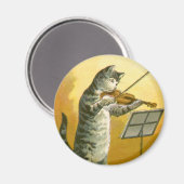 Vintag Mother Goose Kinderzimmer Rhyme Hey Diddle Magnet (Vorderseite/Rückseite)