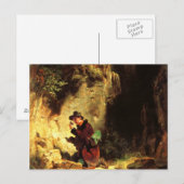Vintag-Motiv Spitzweg - Geotech Postkarte (Vorne/Hinten)