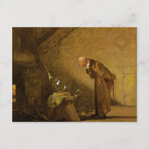 Vintag-motiv, The Chemist - Spitzweg Postkarte