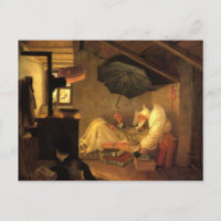 Vintag motivierter Poet