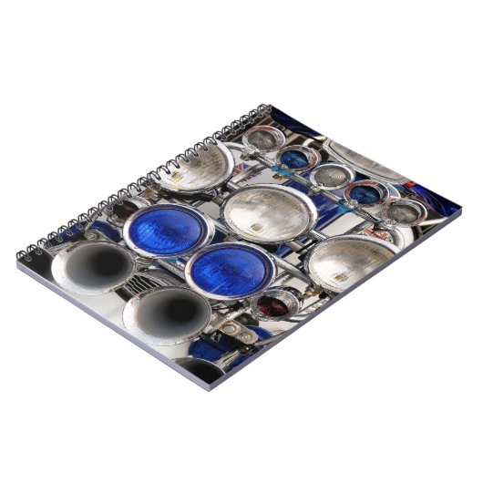 VINTAG MOTOR SCOOTER NOTIZBLOCK (Linke Seite)