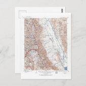 Vintag Mount Whitney Topografische Karte Kaliforni (Vorne/Hinten)