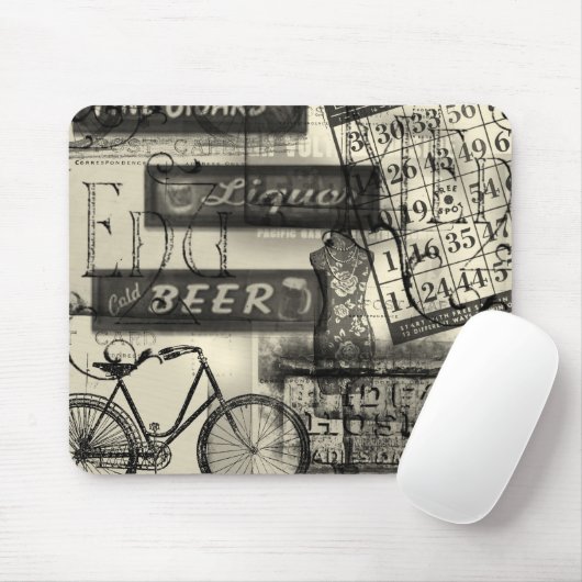 Vintag Mousepad (Mit Mouse)