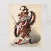 Vintag Mr. Punch Postkarte (Vorderseite)