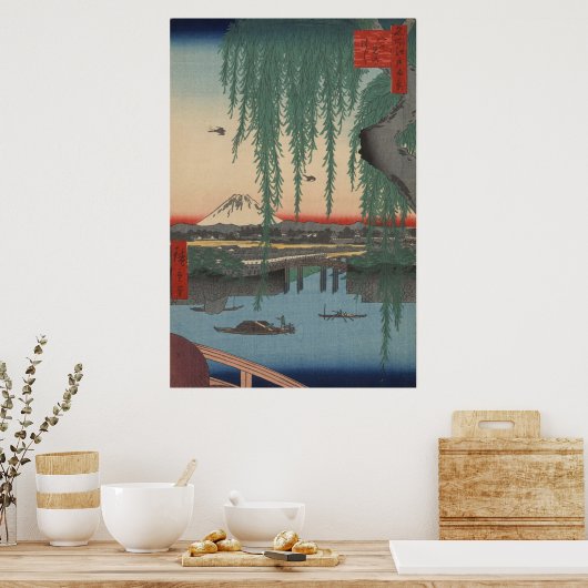 Vintag Mt Fuji Poster (Küche)