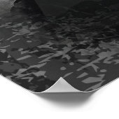 Vintag Muay Thai Fighter Poster (Ecke)