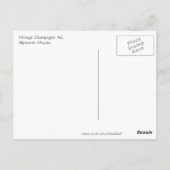 Vintag Mucha Heidsieck & Co. Postkarte (Rückseite)