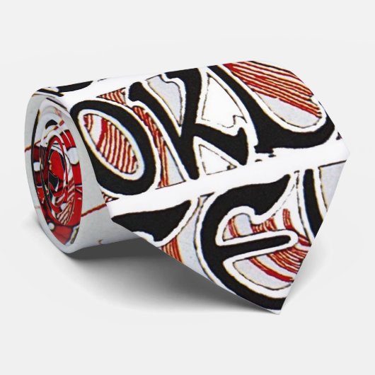 Vintag Mucha Krawatte (Gerollt)