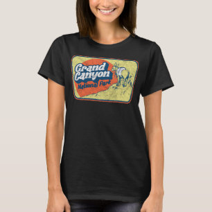 Vintag Mule Grand Canyon Nationalpark Donkey Dis T-Shirt