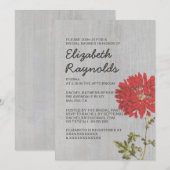 Vintag Mums Bridal Dusche Einladungen (Vorne/Hinten)