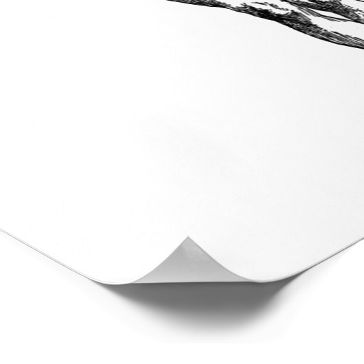 Vintag Muscleman von 1905 Poster (Ecke)