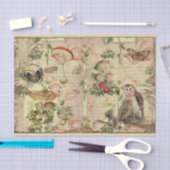 Vintag Mushroom Ephemera Design Serie 6 Seidenpapier (Handwerk)