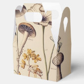 Vintag Mushroom Naturalist Geschenkschachtel (Geöffnet)