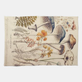 Vintag Mushroom Naturalist Geschirrtuch (Horizontal)