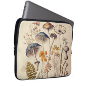 Vintag Mushroom Naturalist Laptopschutzhülle (Vorne Rechts)