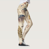 Vintag Mushroom Naturalist Leggings (Rechts)