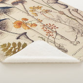 Vintag Mushroom Naturalist Sherpadecke (3/4)