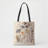 Vintag Mushroom Naturalist Tasche (Vorderseite)