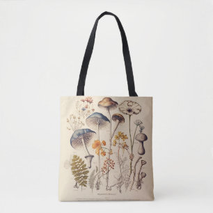 Vintag Mushroom Naturalist Tasche