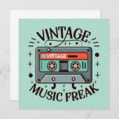 Vintag Music Freak (Vorne/Hinten)