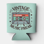 Vintag Music Freak Dosenkühler (Vorderseite)