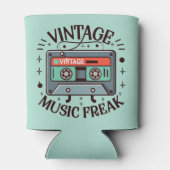 Vintag Music Freak Dosenkühler (Rückseite)