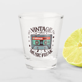 Vintag Music Freak Schnapsglas