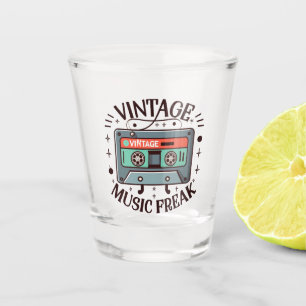 Vintag Music Freak Schnapsglas